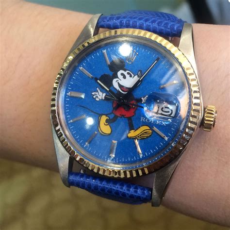 did rolex make a mickey mouse watch|rolex mickey mouse price.